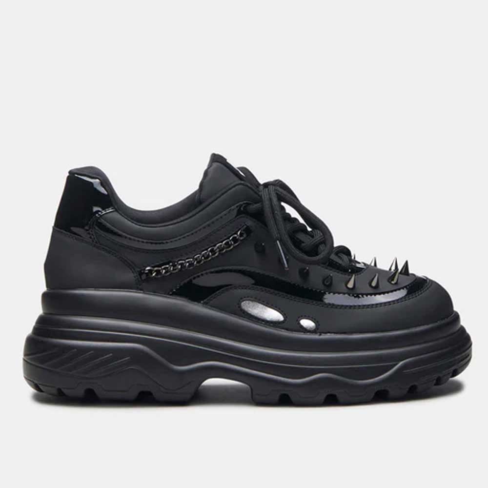 Chunky black hot sale platform sneakers